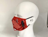 Tailwind Face Mask (Adult) by BOCO Gear - RED